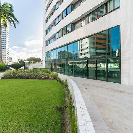 Excelente Flat Em Setubal Boa Viagem Ate 3 Pessoas Cercado Por Restaurantes E Supermercados Pm805 Ρεσίφε Εξωτερικό φωτογραφία